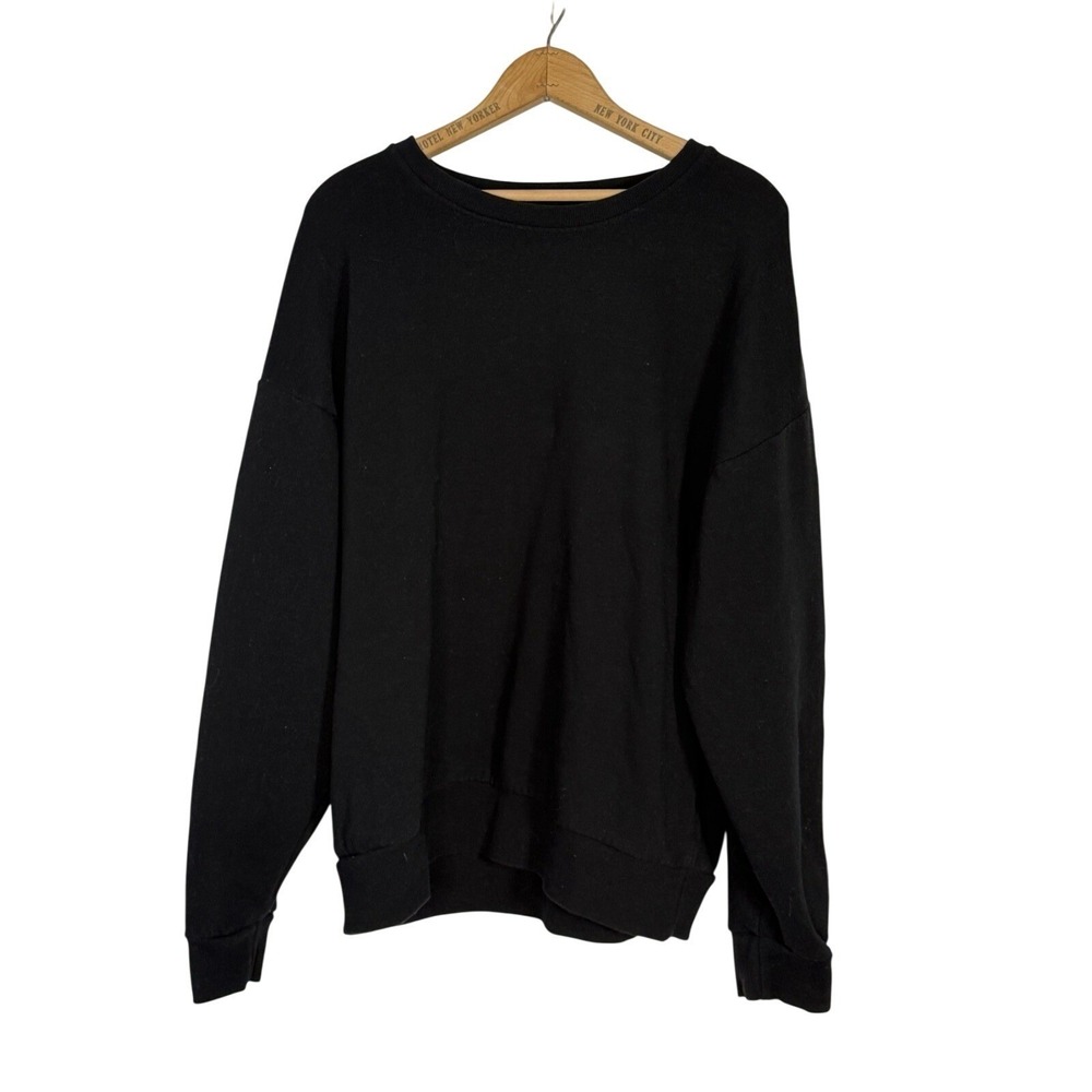 Love‎ Letters Kansas City Black and white Crewneck Pullover Sweatshirt Size XL